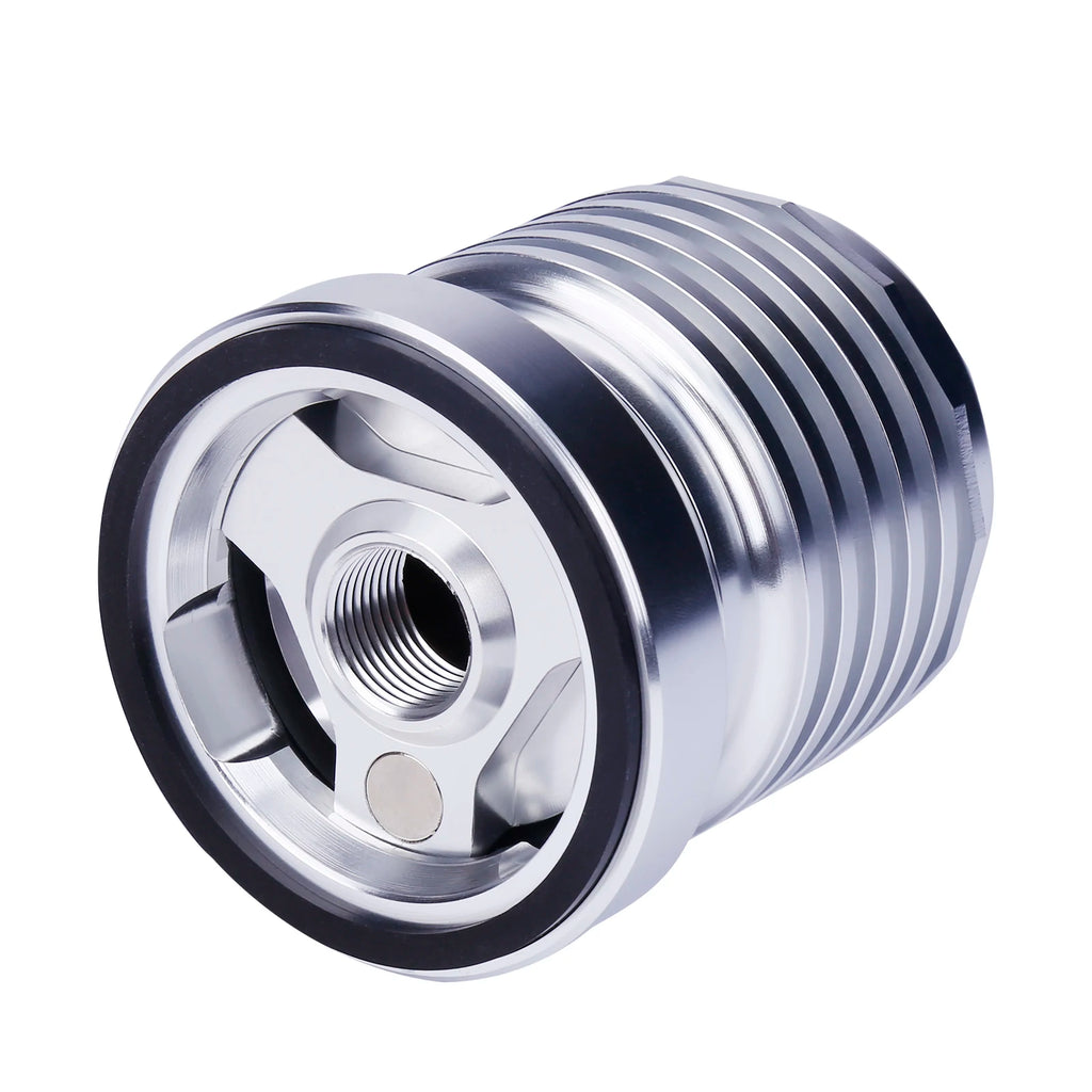Azumka Motorcycle Racing Stainless Steel Reusable Oil Filter with Replacement cartidge fitting...
