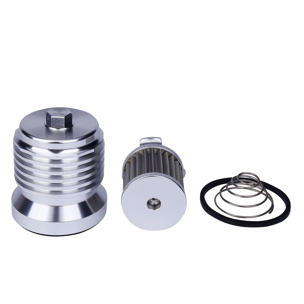 Azumka Motorcycle Racing Stainless Steel Reusable Oil Filter with Replacement cartidge fitting...