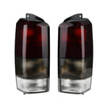 Azumka Jeep 97-01 XJ Tail Lights Red/Smoke Lens Rear Tail Lamps Set(Left + Right)Compatible with 1997-2001...