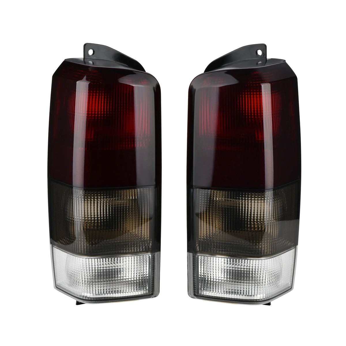 Azumka Jeep 97-01 XJ Tail Lights Red/Smoke Lens Rear Tail Lamps Set(Left + Right)Compatible with 1997-2001...