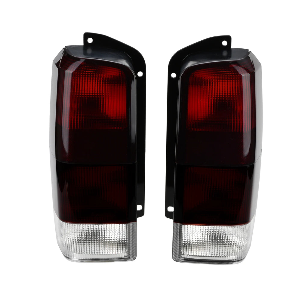 Azumka Jeep 97-01 XJ Tail Lights Red/Smoke Lens Rear Tail Lamps Set(Left + Right)Compatible with 1997-2001...